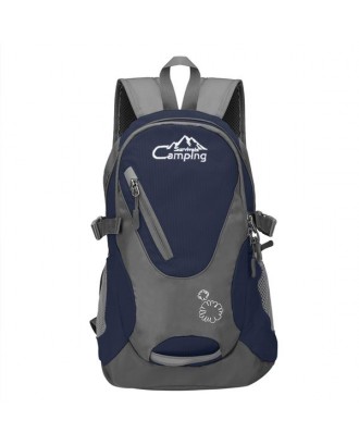 Camping Survivals Cycling Hiking Sports Fashion Backpack Navy Blue