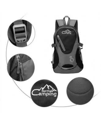 Camping Survivals Cycling Hiking Sports Fashion Backpack Black