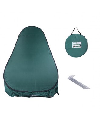 Portable Outdoor Pop-up Toilet Dressing Fitting Room Privacy Shelter Tent Army Green