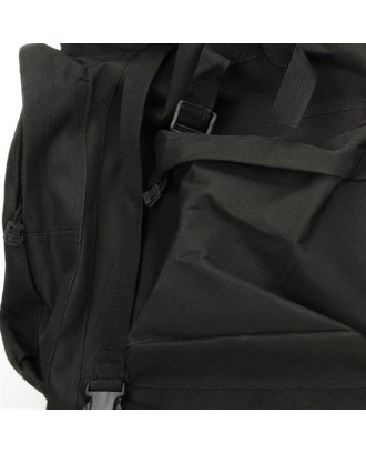 65L Waterproof Outdoor Tactical Backpack Black