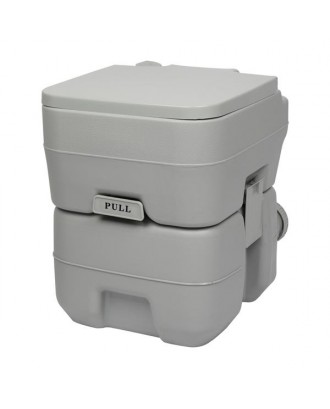 20L Portable Removable Flush Toilet with Double Outlet