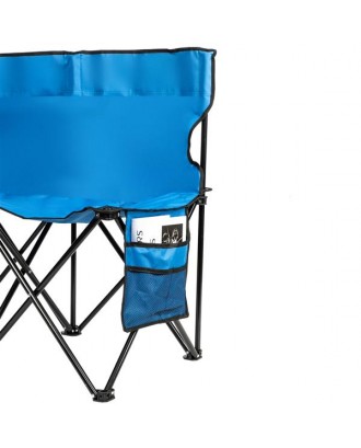 Outdoor Camping Six Folding Chair 270x50x83cm Blue