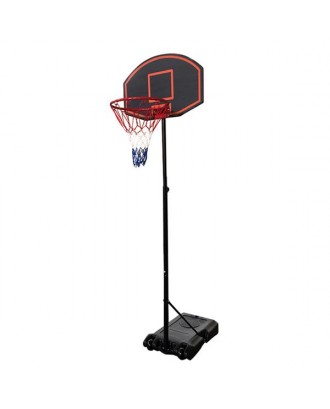 Portable Removable Adjustable Teenager Basketball Rack Black & Red