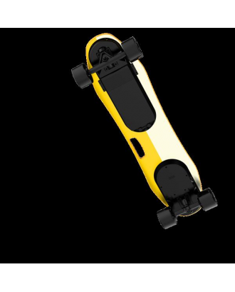GRUNDIG 35.4 inch electric skateboard, electric board, self balancing skateboard with dual motor, e-skateboard, e-board, 9 layers maple wood deck, 180 W x 2 motor | Range 18 km, max. Speed 25 km / h