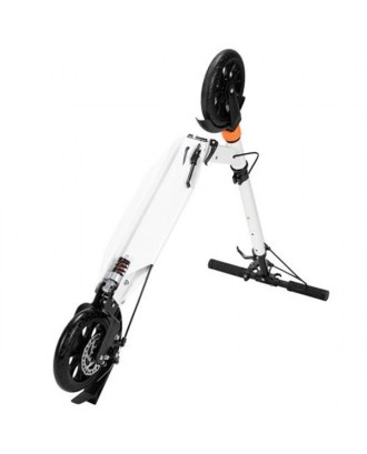 Scooter For Adult&Teens,3 Height Adjustable Easy Folding Double Shock Absorber White