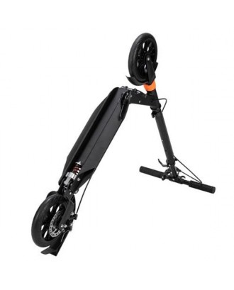 Scooter For Adult&Teens,3 Height Adjustable Easy Folding Double Shock Absorber Black
