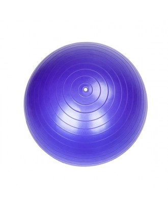 65cm 1050g Gym/Household Explosion-proof Thicken Yoga Ball Smooth Surface Purple