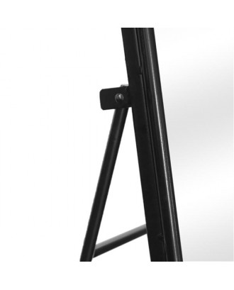 Artisasset Modern Black Full Length Dressing Floor Mirror with Free Stand